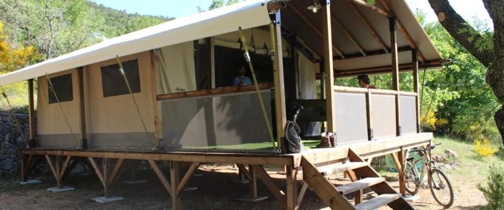 Campasun Camping De L'Aigle Aiguines Ngoại thất bức ảnh