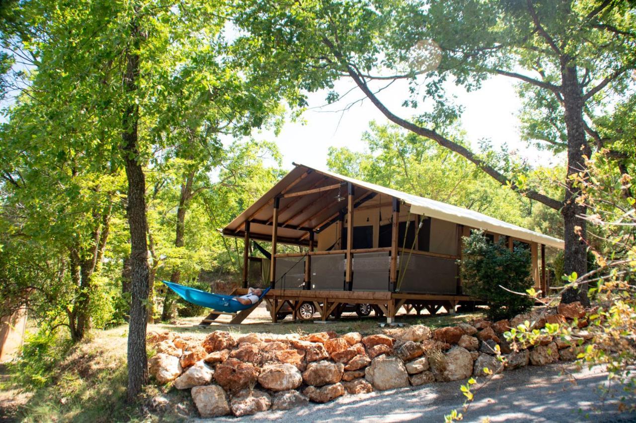 Campasun Camping De L'Aigle Aiguines Ngoại thất bức ảnh