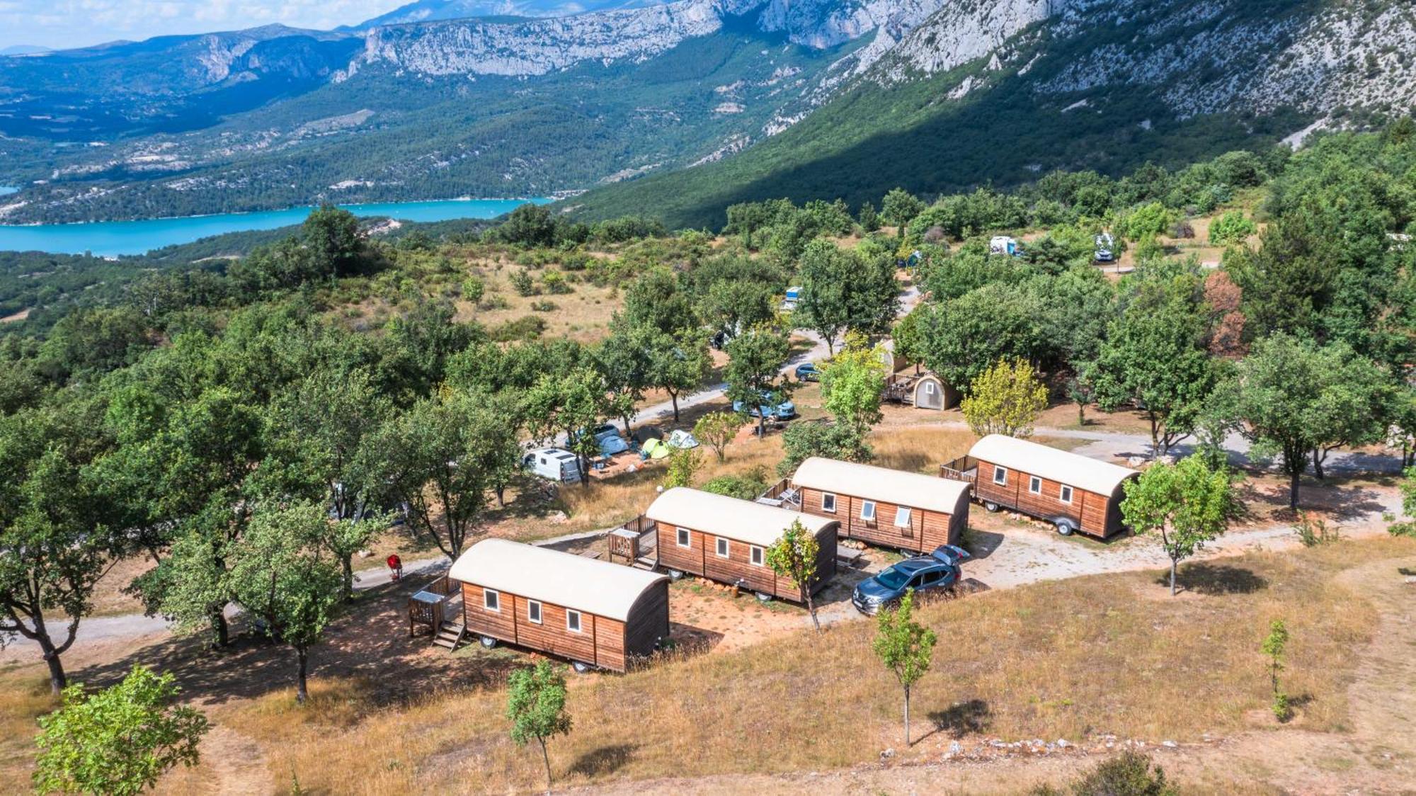 Campasun Camping De L'Aigle Aiguines Ngoại thất bức ảnh